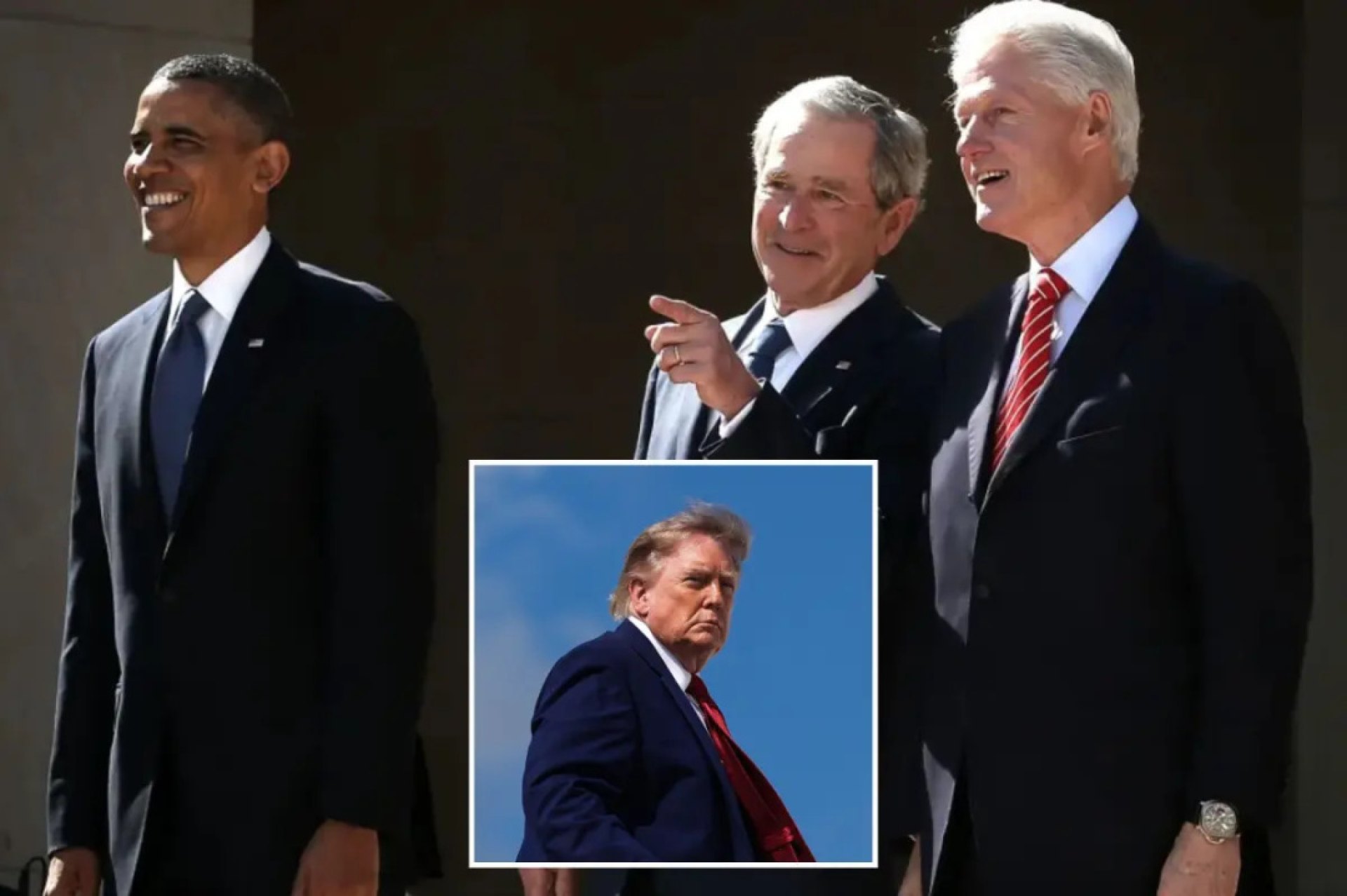 Former Presidents Write Essays, Trump Left on the Cutting Room Floor