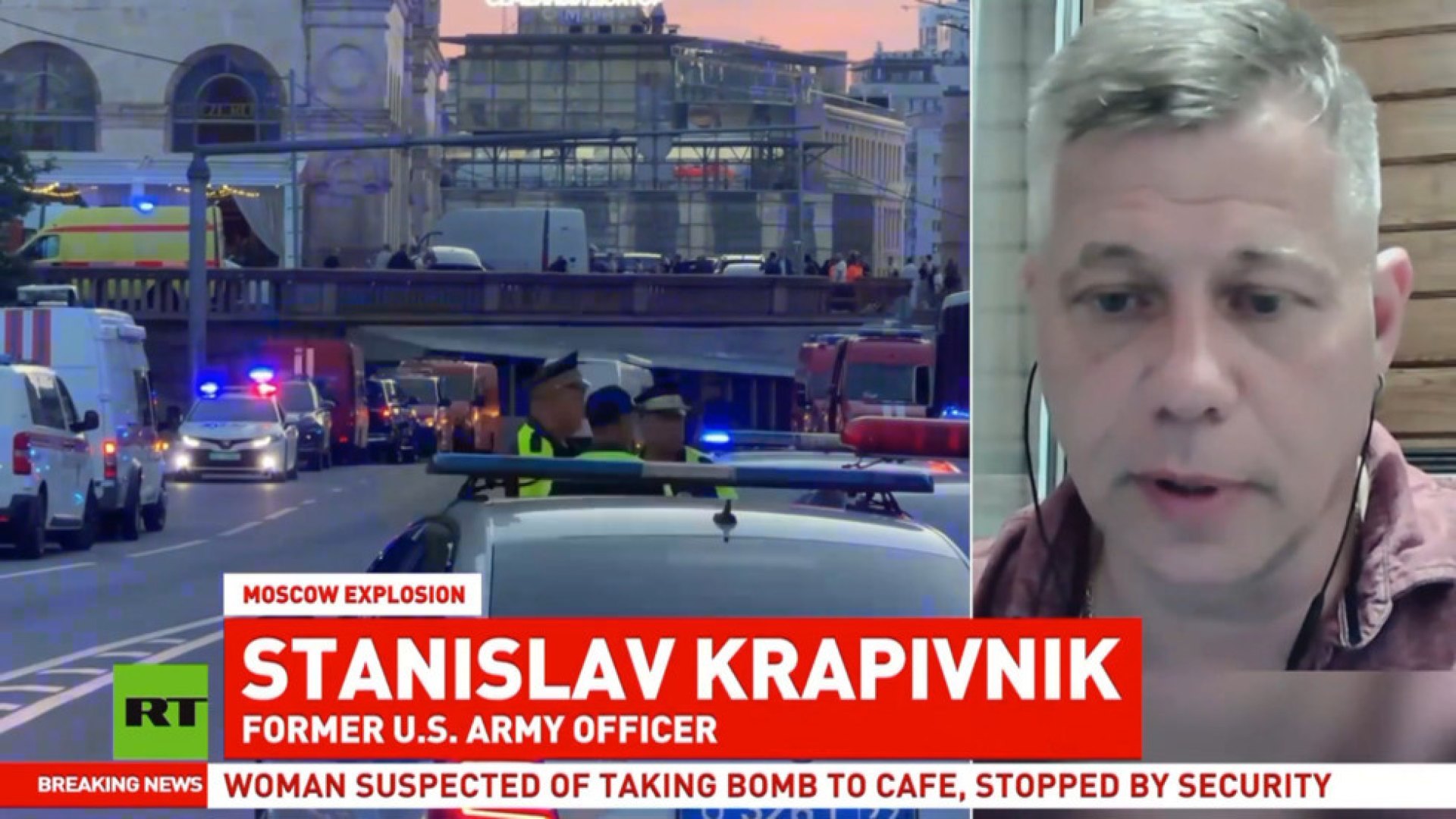 Former US Officer Links Moscow Bombing to Western Intelligence