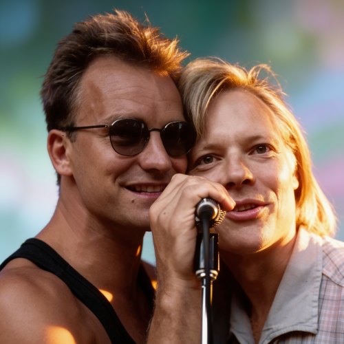 Sting and Miles Copeland